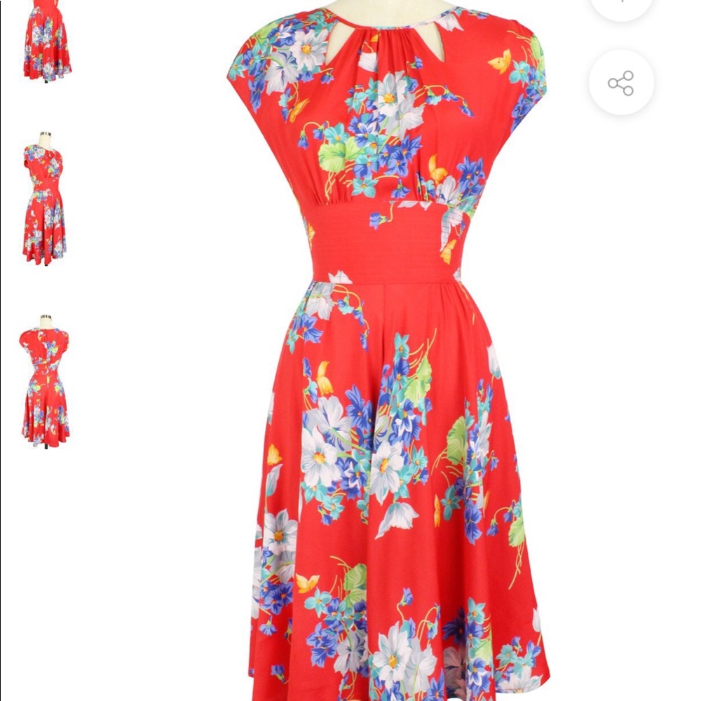 NWT Trashy Diva Jaclyn Butterflies and Behonias